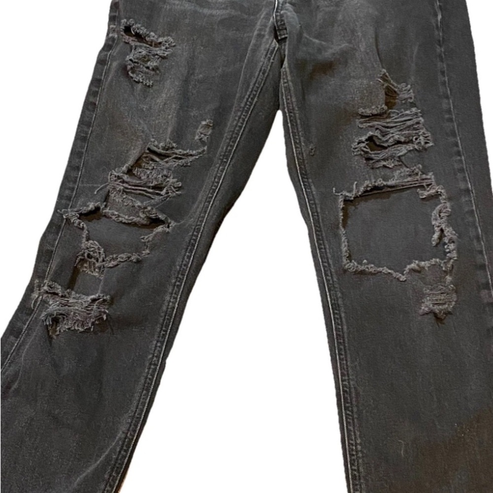 American Eagle Outfitters Ripped Black Skinny Jeans